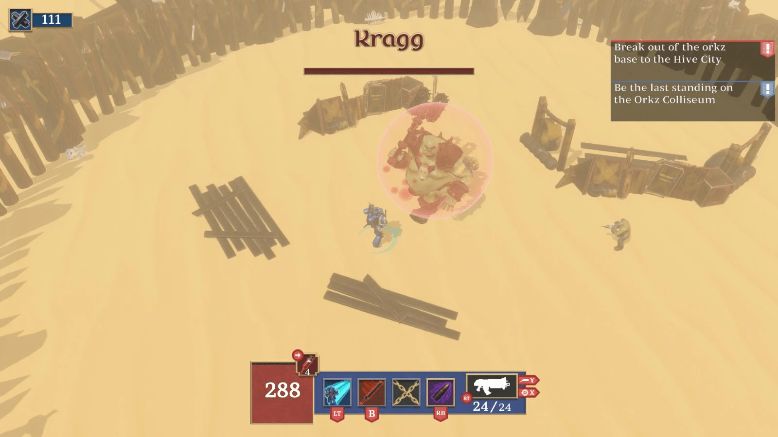 Warhammer 40k: The Last Marine - Captura 1